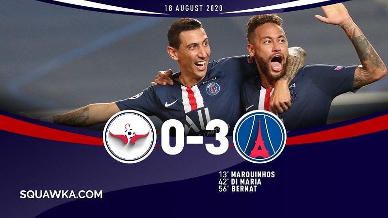 Rezultadu entre RB Leipzig vs PSG 0-3 - 19/08 - Champions ...